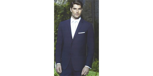 navy suit